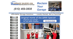Desktop Screenshot of garagesaversusa.com